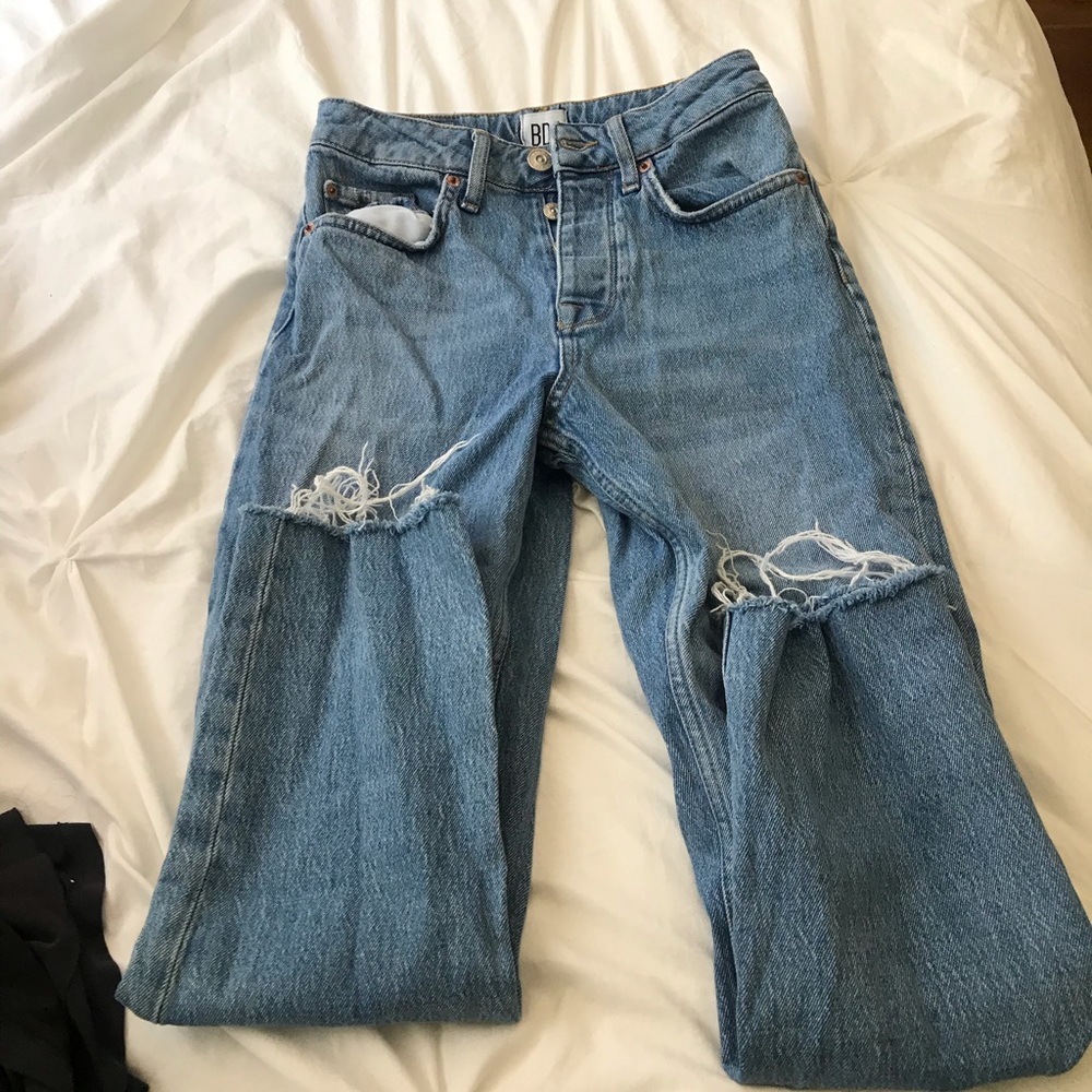 urban outfitters bdg raw hem dillon jeans w25 L32